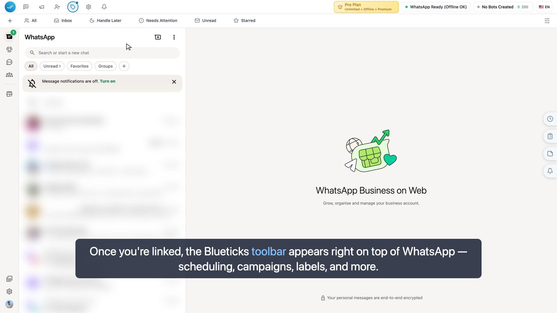 Getting started — install & connect WhatsApp
