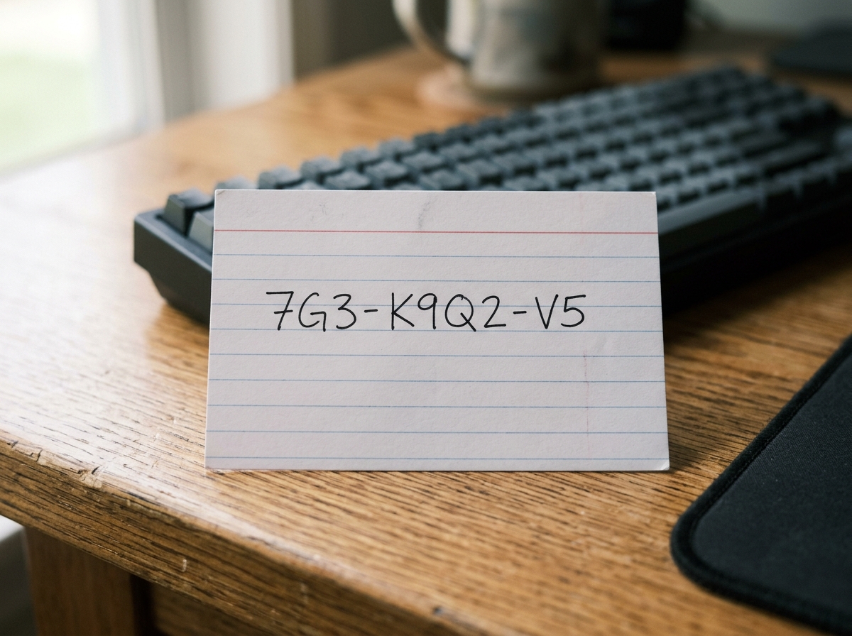 api key index card